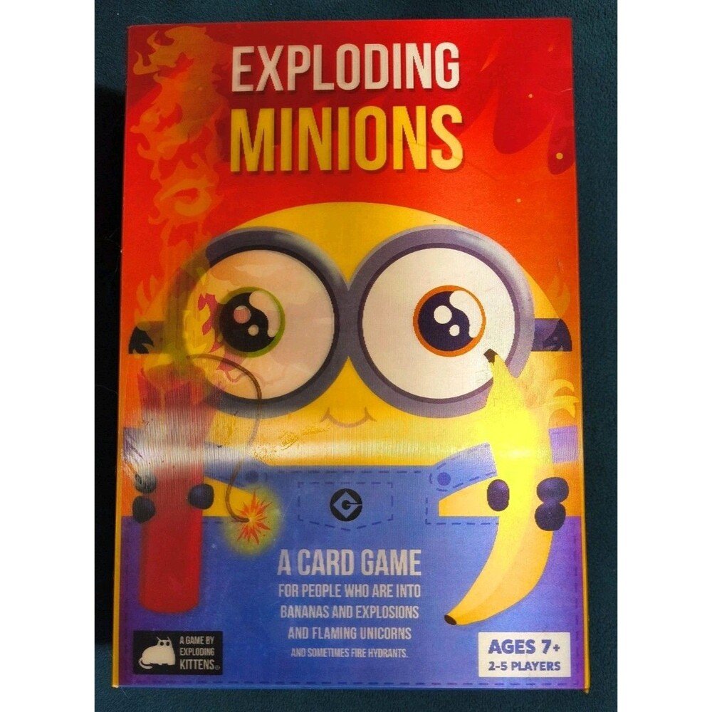 2021 Exploding Minions Special Edition by Exploding Kittens 100% Complete